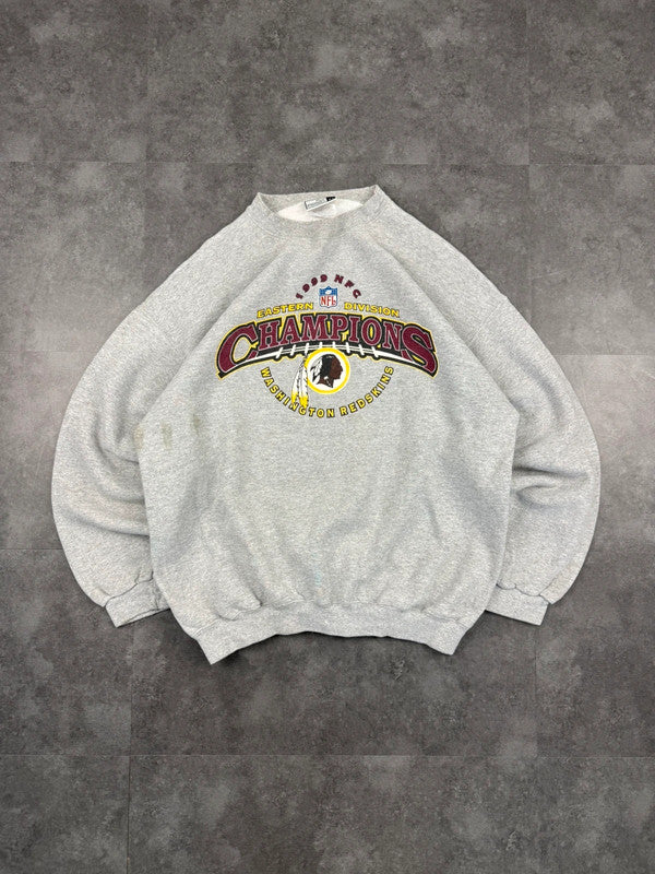 Vintage Puma Washington Redskins College Football Spellout Print Sweatshirt Y2k