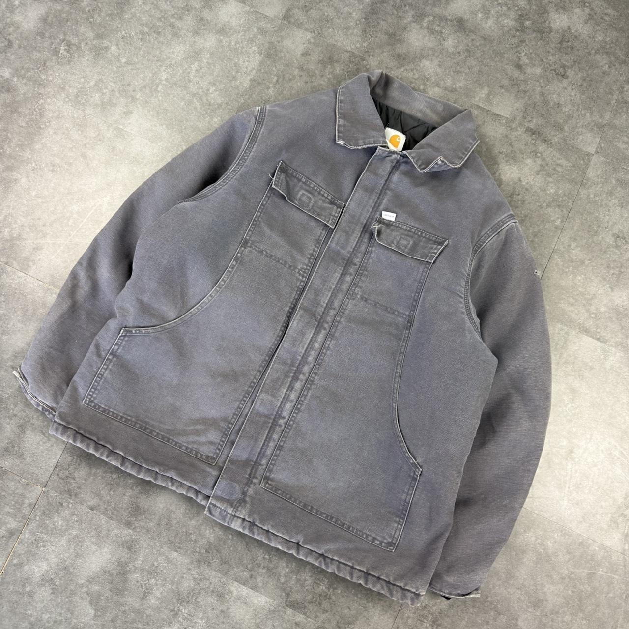 Vintage Carhartt Detroit Active 90s Y2K Zip up Workwear Distressed Jacket