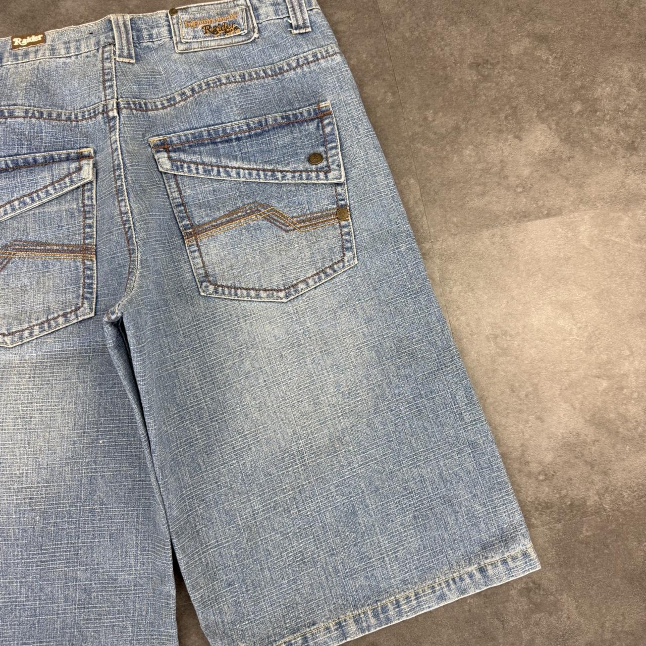 Infringement raider Grunge 2000s Vintage Japanese style Baggy HipHop Y2k Jorts