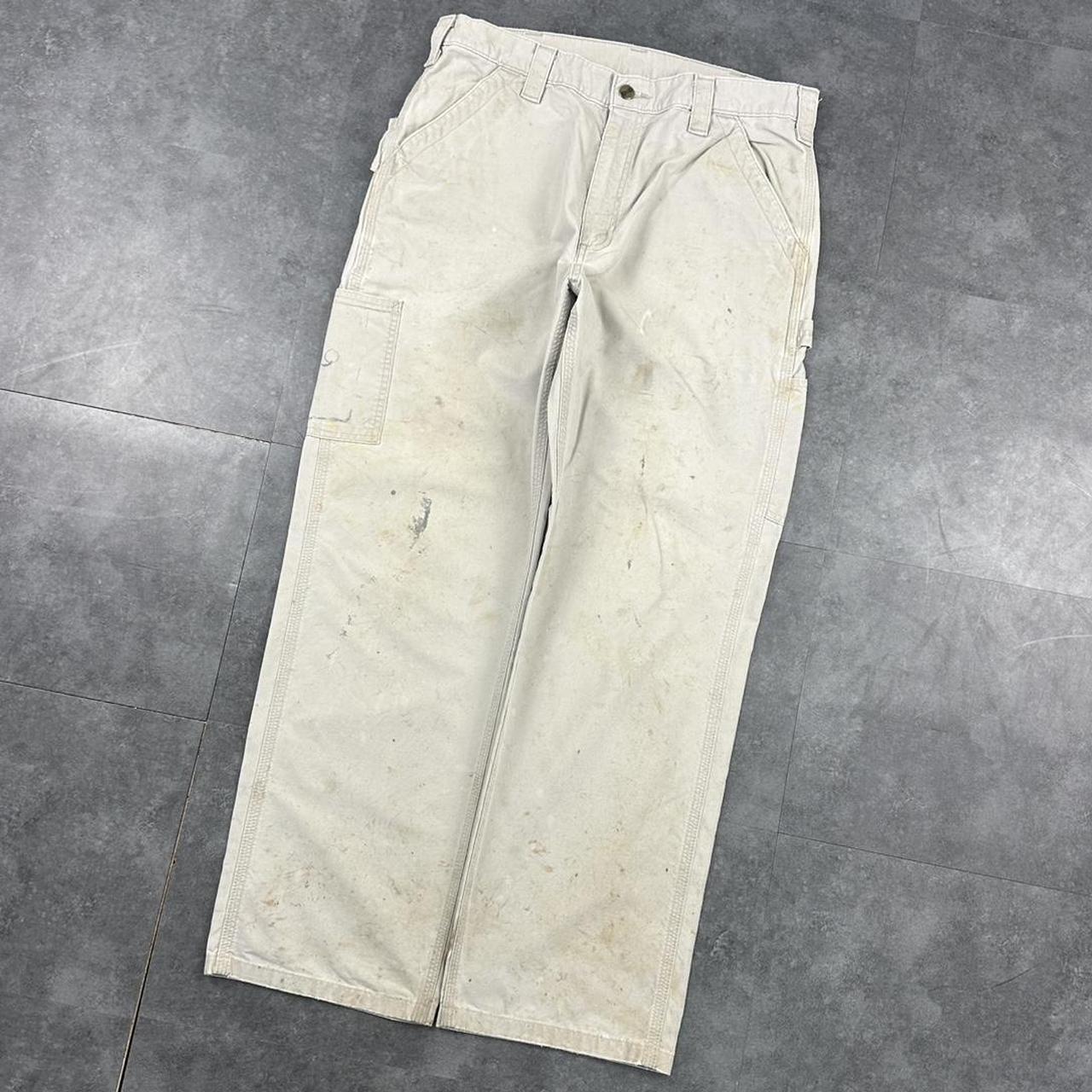 Carhartt 2000s dungaree workwear comfort fit cargo trousers