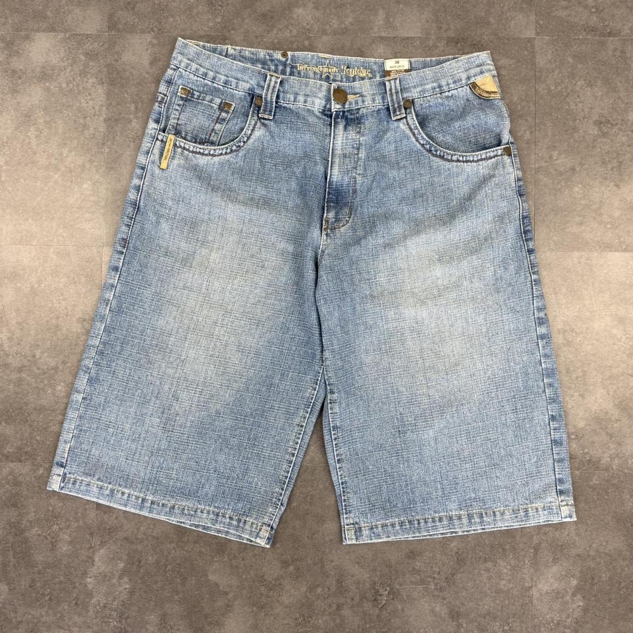 Infringement raider Grunge 2000s Vintage Japanese style Baggy HipHop Y2k Jorts