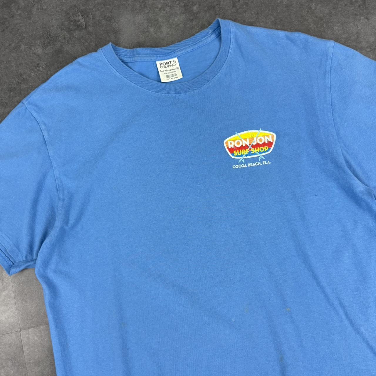 Ron John Surf Shop 2000s Surfer Print graphic T shirt