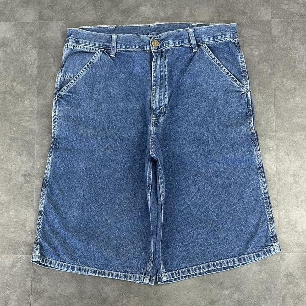 Carhartt 2000s dungaree workwear comfort fit cargo shorts