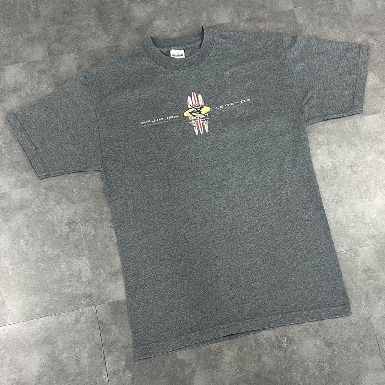 Murina 2000s Logo Print Hawaiian Legends Surfboard graphic logo T shirt