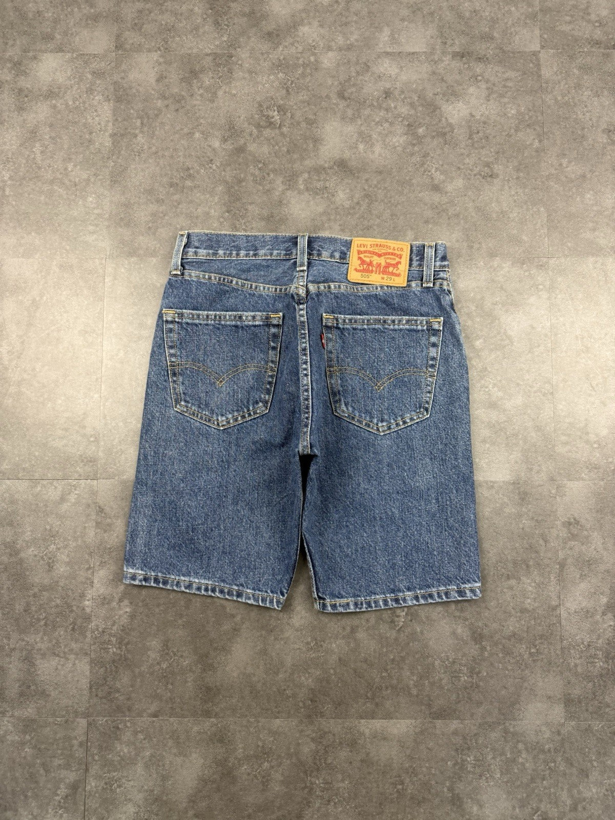 Levi's 505 Vintage Baggy Loose Jorts 90s Y2K Denim Jeans Shorts 29W