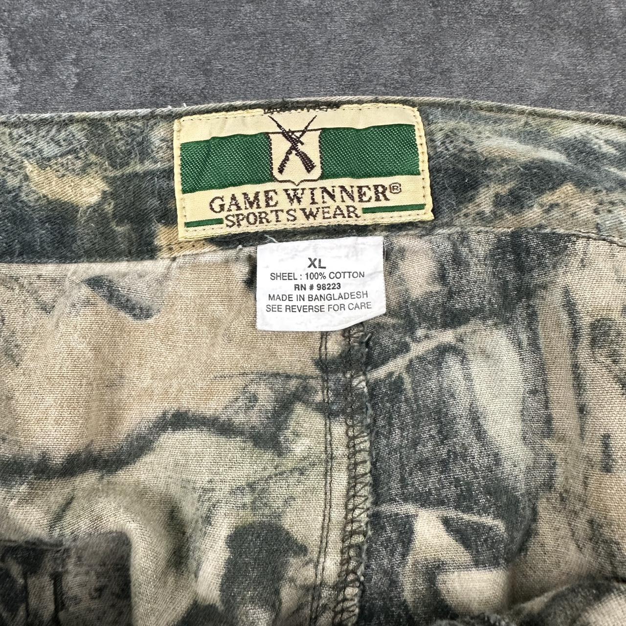 Game Winner Sportswear outdoor Mossy oak camo real tree foliage 2000s dungaree workwear cargo trouse