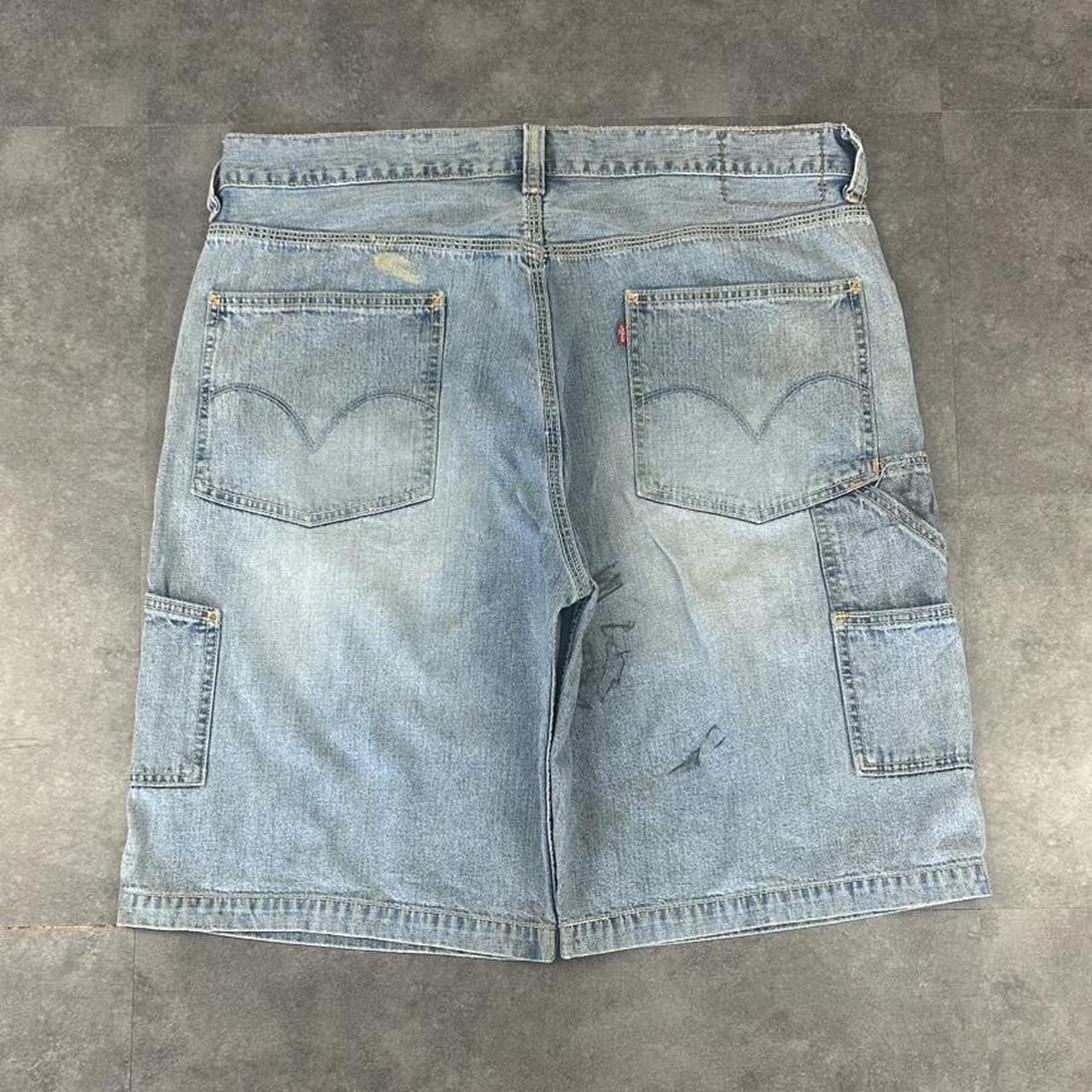 Levi 2000s 505 carpenter baggy skate denim short Jorts