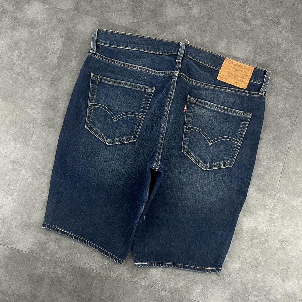 Levi’s 511 2000s dungaree workwear comfort fit denim shorts jorts