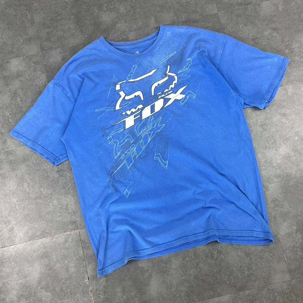 Fox Racing T 2000s Print Logo graphic T shirt