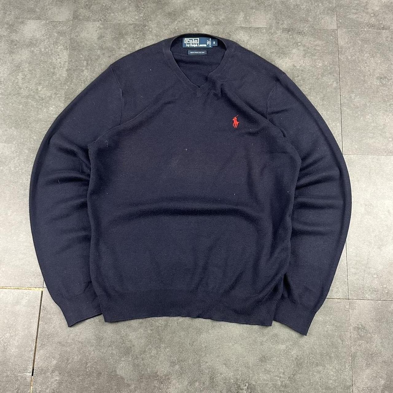 Polo Ralph Lauren 90s v neck pullover knit Jumper