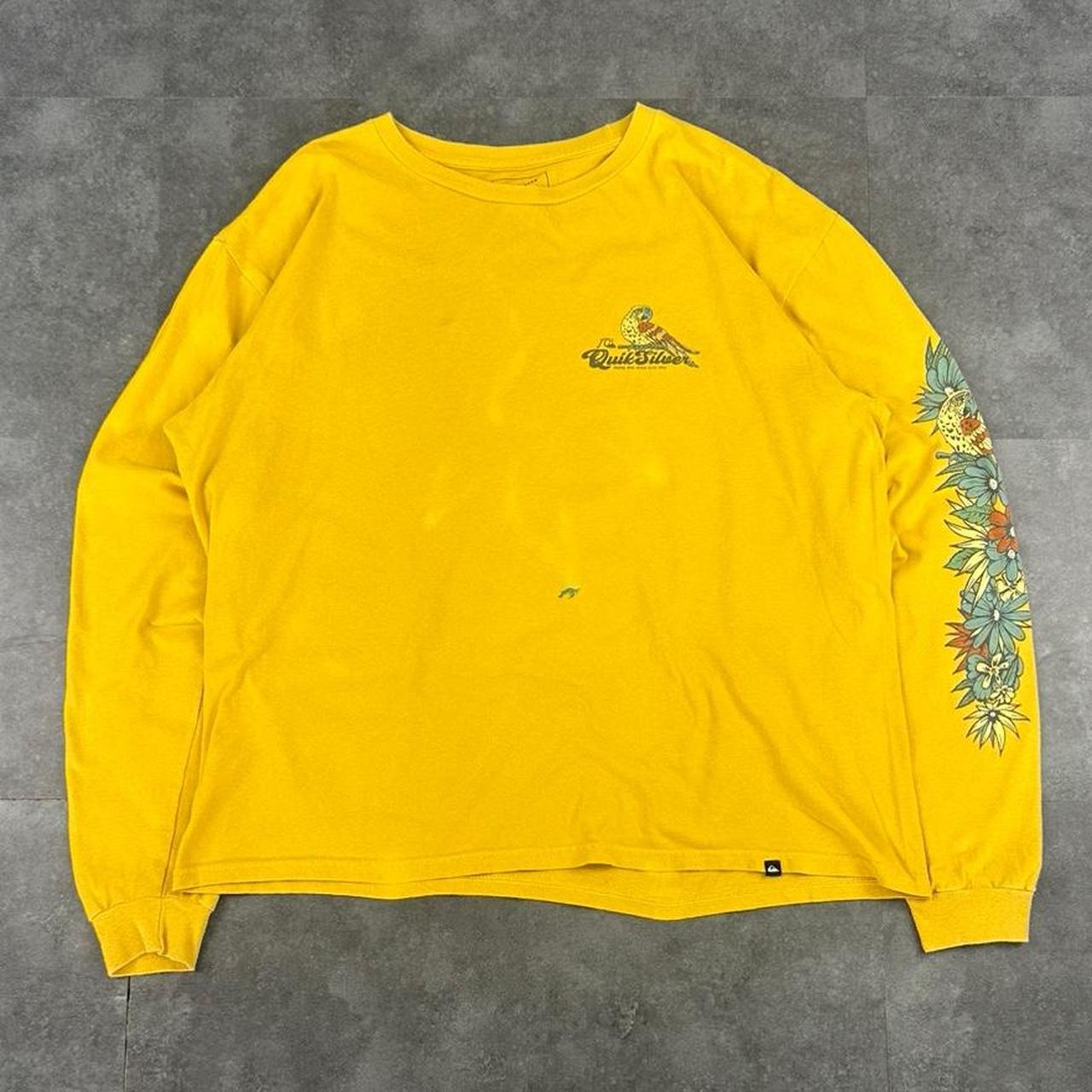Quiksilver T 2000s Print Hawaii Resprt graphic T shirt