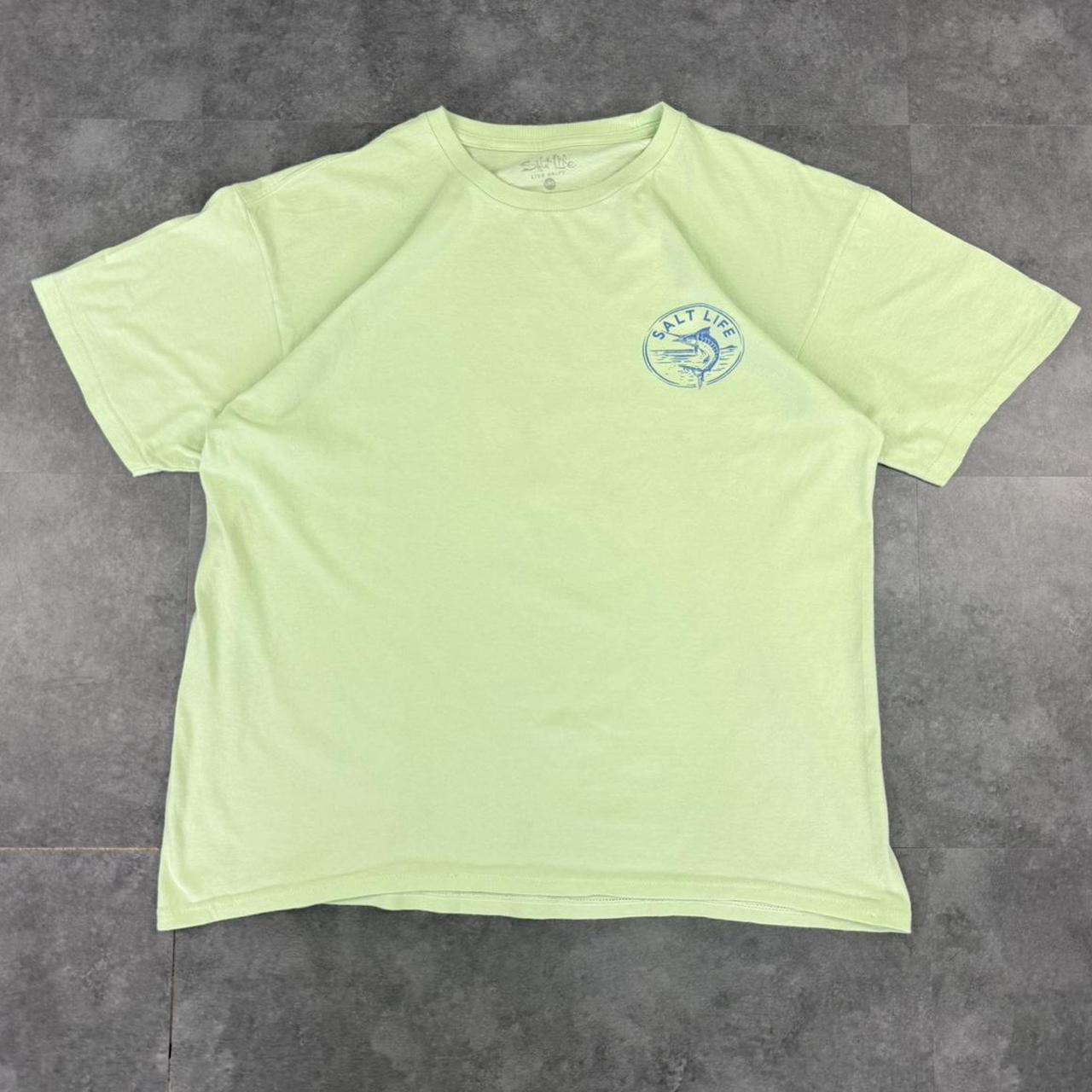 Salt Life 2000s surf Y2K logo print graphic T shirt
