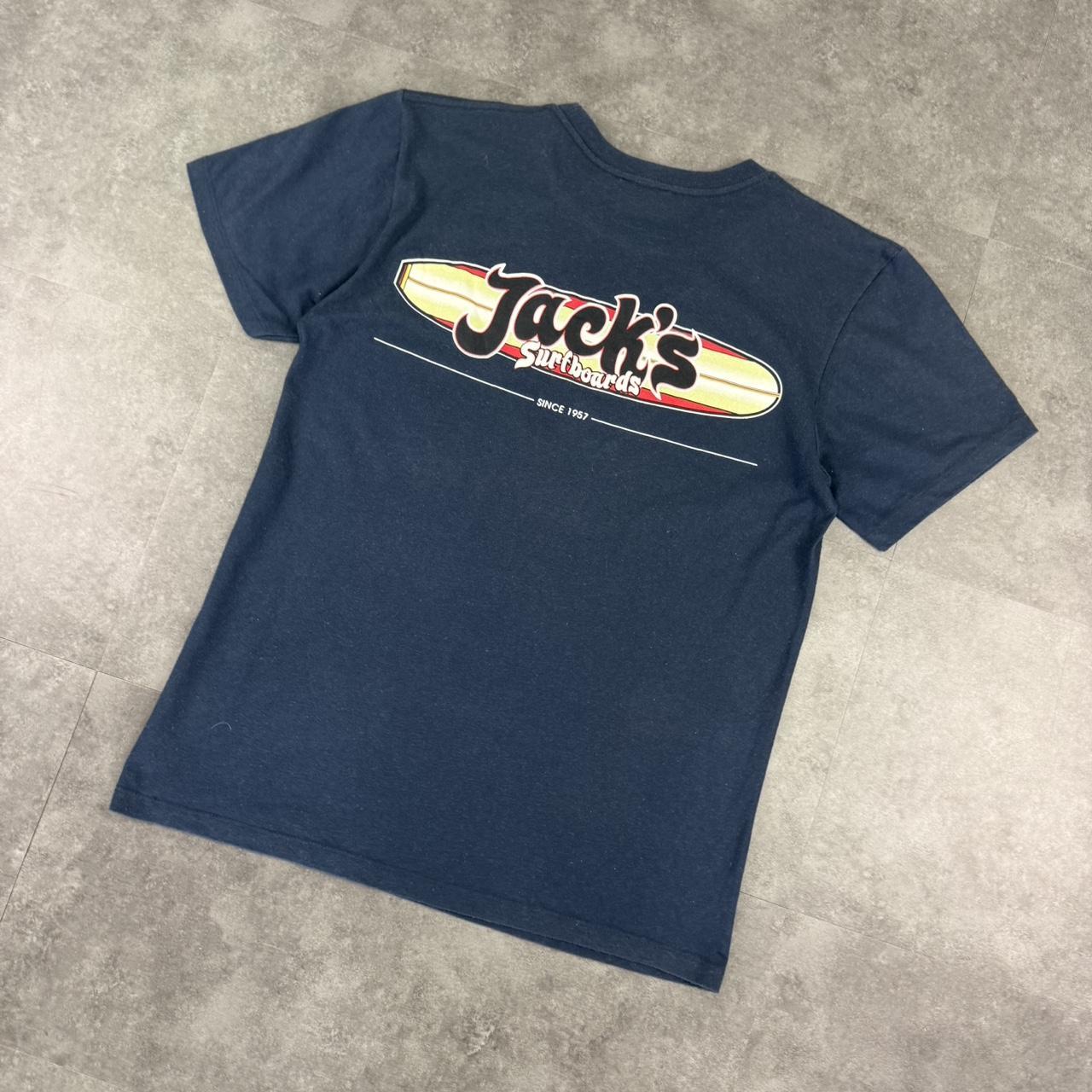 Jacks surfboards 2000s Logo Print graphic logo T shirt