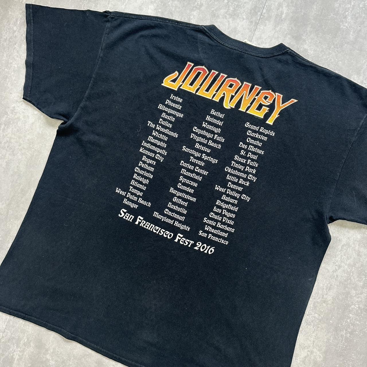 2000s Journey spellout T shirt