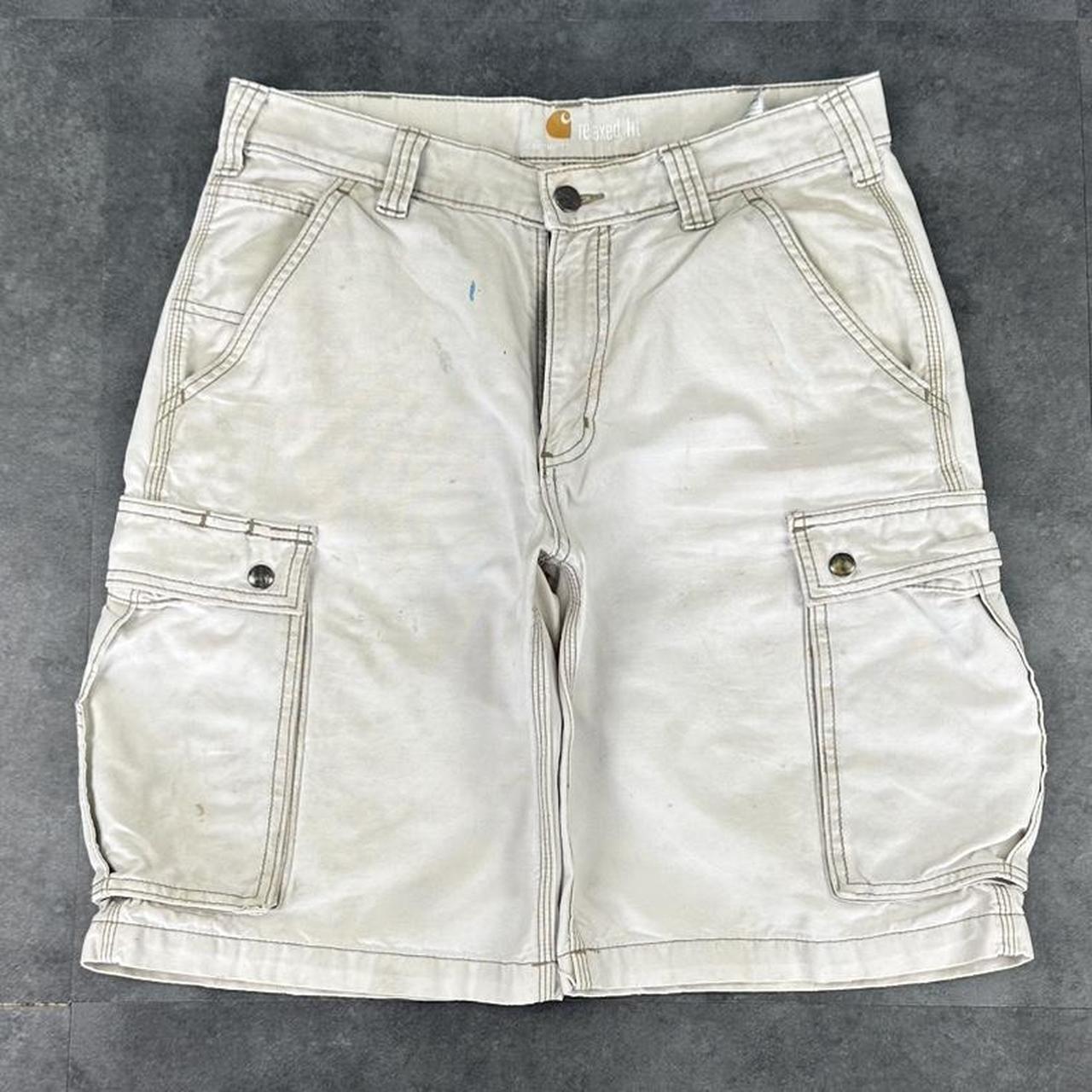 Carhartt 2000s Vintage Baggy HipHop Y2k embroidered carpenter Jorts