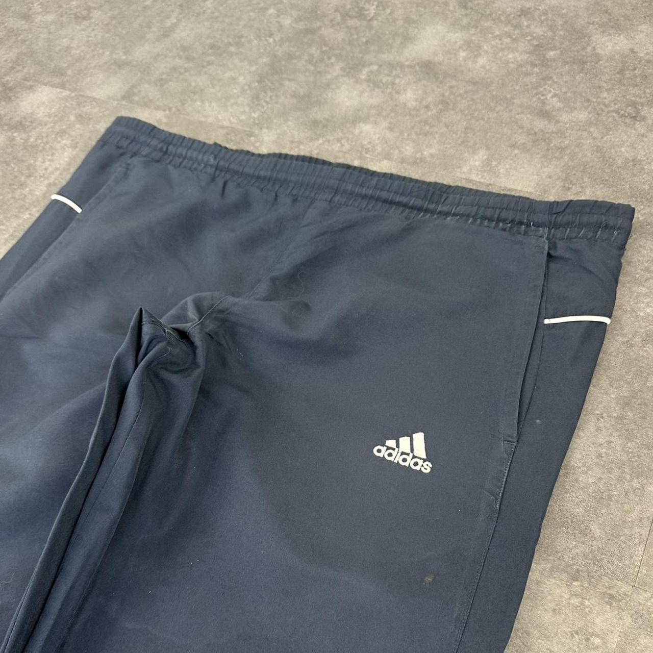 Adidas 2000s baggy vintage sportswear adjustable 2006 track pants