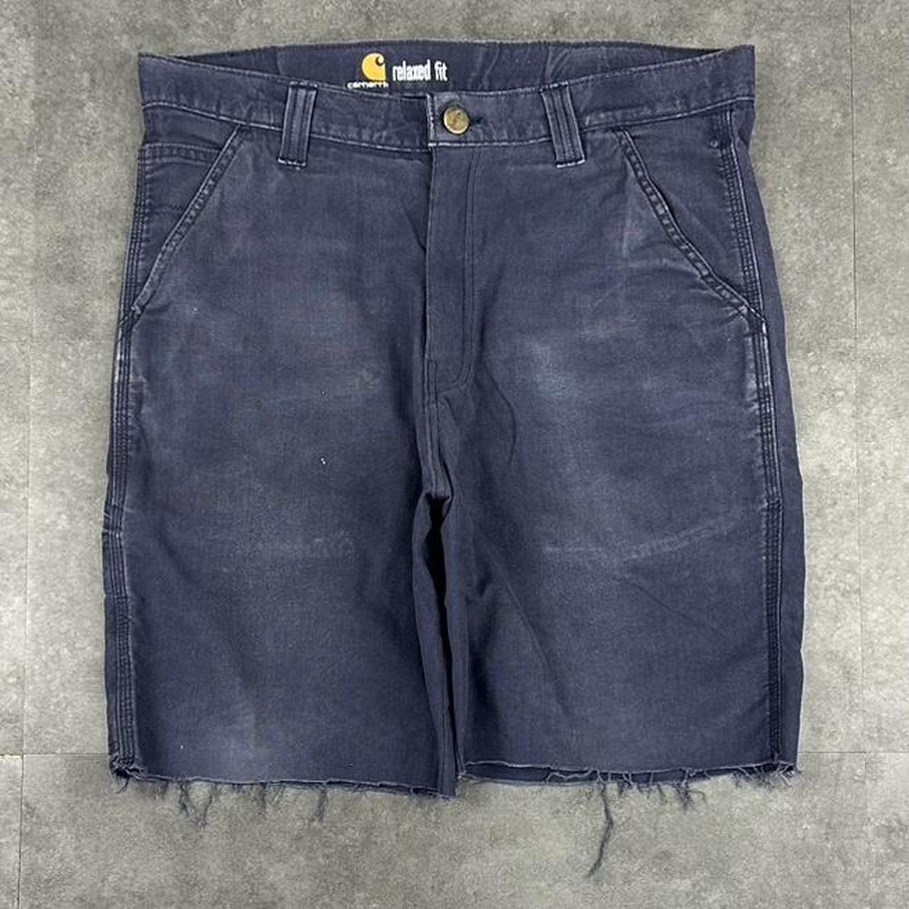 Carhartt 2000s dungaree workwear comfort fit cargo jorts