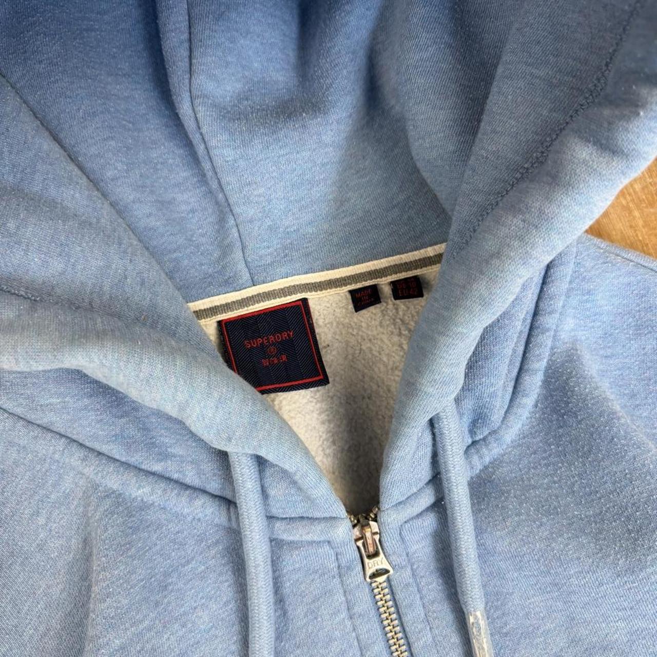 Superdry vintage Y2K 2000s zip hoodie