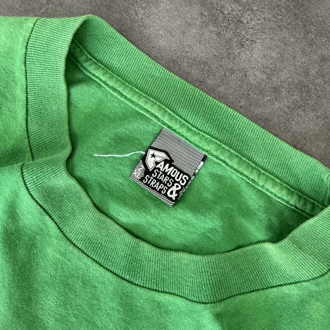 Famous stars & straps 2000s Logo Print graphic logo T shirt