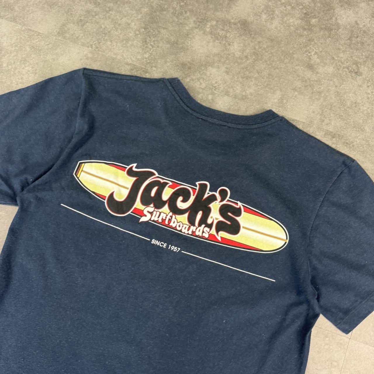 Jacks surfboards 2000s Logo Print graphic logo T shirt