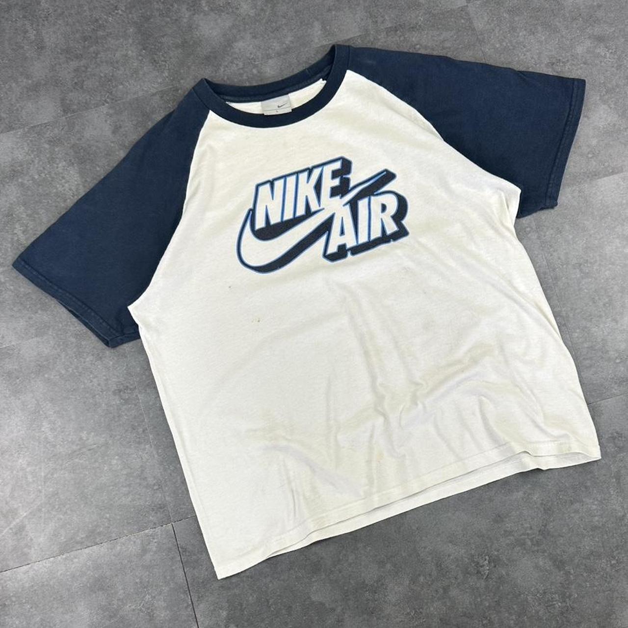 Nike Air Classic T 2000s Print Baseball graphic T shirt