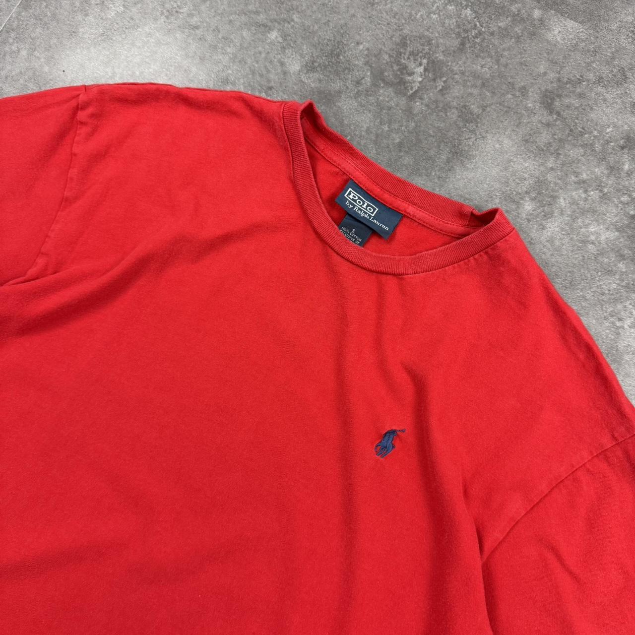 Vintage polo Ralph Lauren embroidered mini logo T shirt