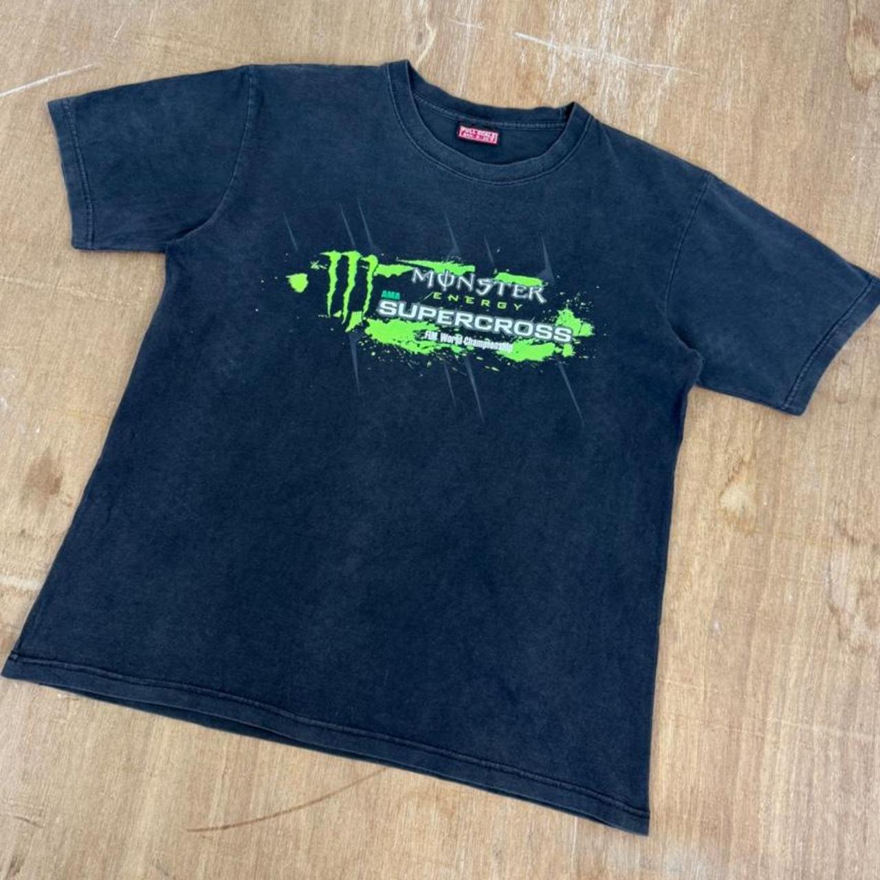 Monster Energy Supercross Vintage Y2K T-Shirt