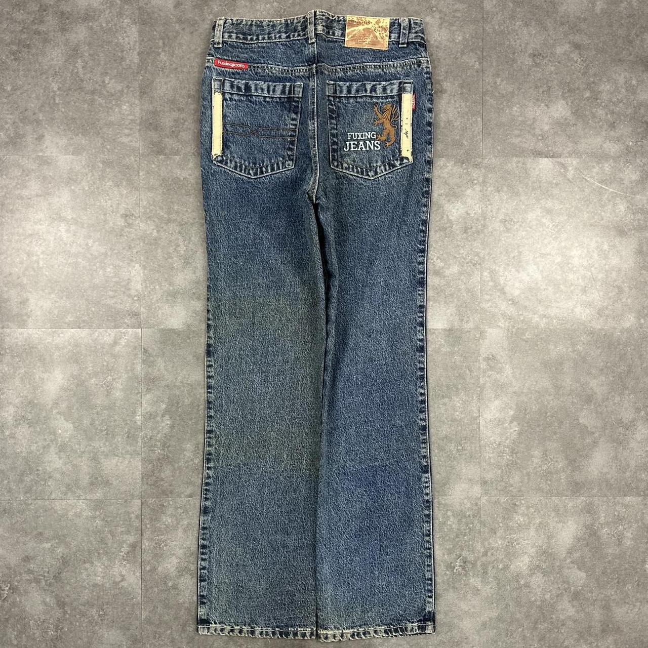 Japanese style hiphop 2000s jeans