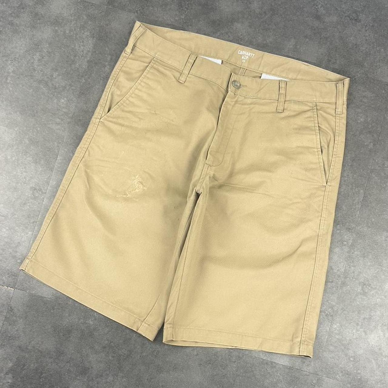 Carhartt 2000s dungaree workwear comfort fit cargo shorts