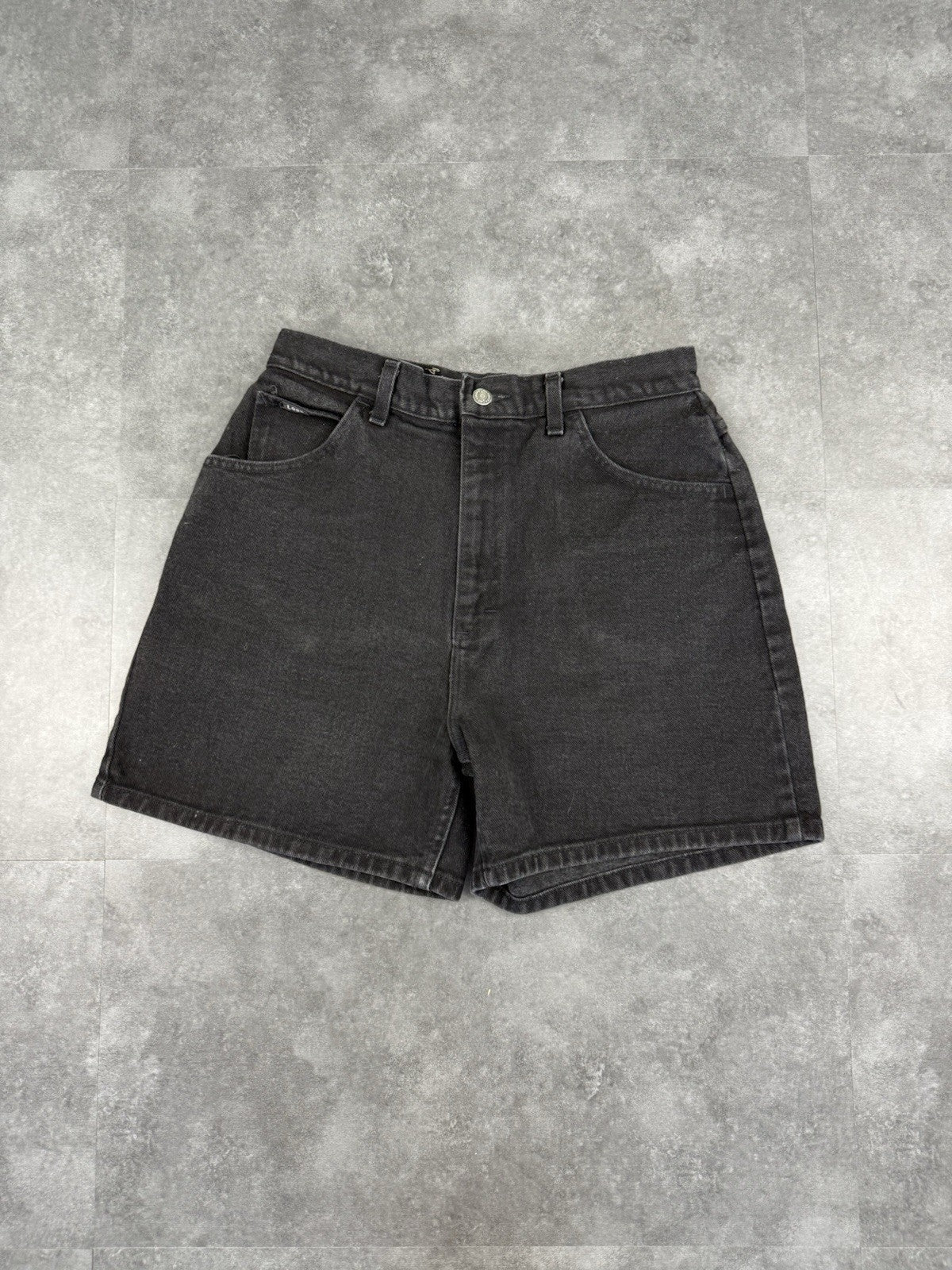Lee Jeans Vintage Wide Leg Short 90s Y2K Denim Jorts Shorts 28W