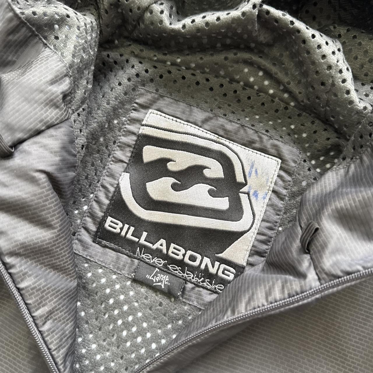 Billabong Vintage Y2K 2000s Surfwear windbreaker 1/4 zip jacket