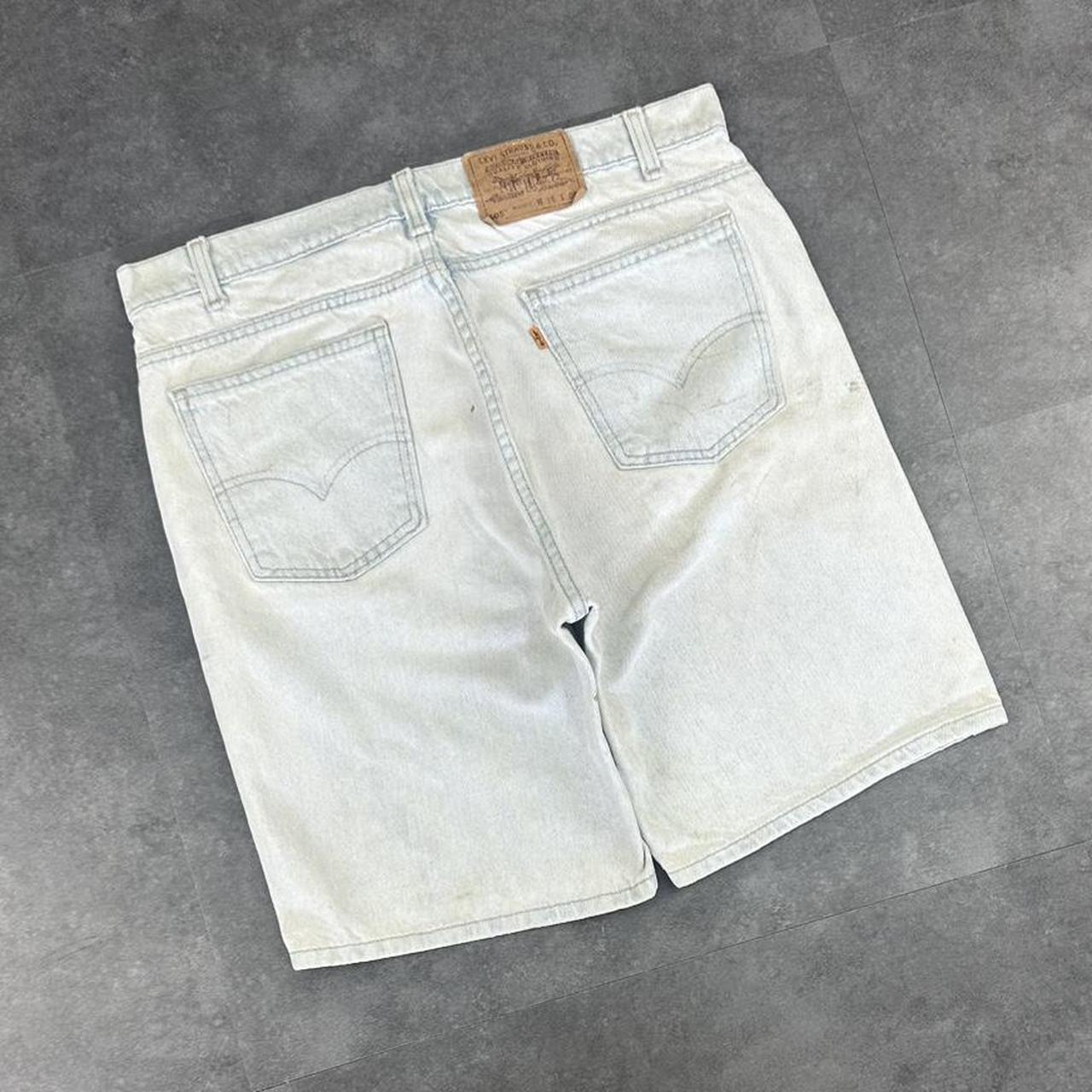 Levi’s 505 2000s dungaree workwear comfort fit denim shorts jorts