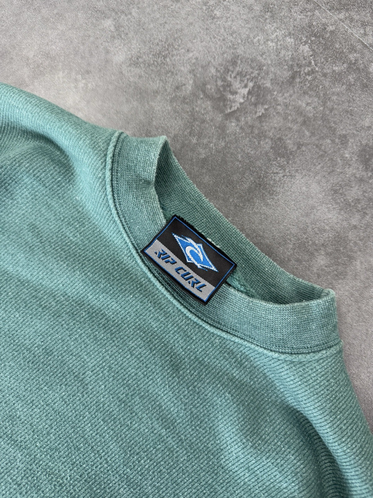 Rip Curl Vintage Y2k Spellout Embroidered Snowboarding Print Sweatshirt Size S