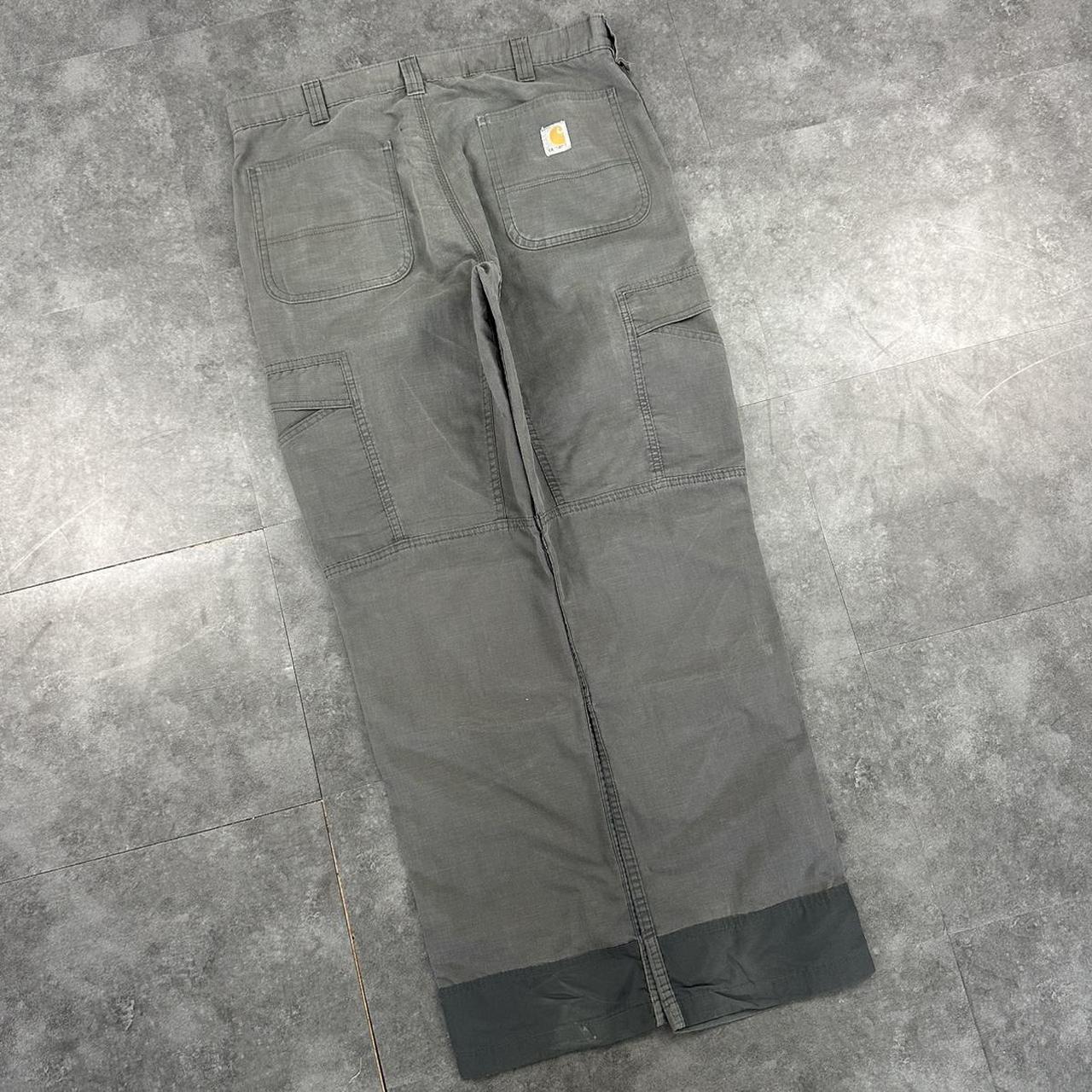 Carhartt 2000s dungaree workwear comfort fit gorpcore cargo trousers