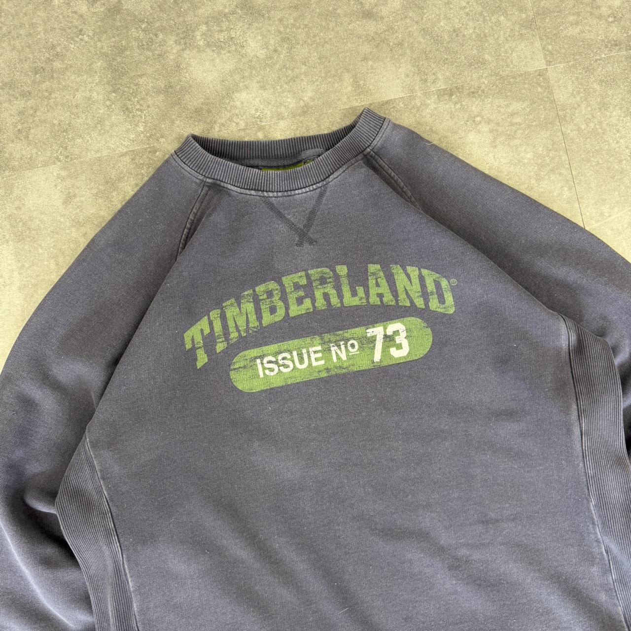 Timberland 2000s vintage Spellout print gorpcore outdoor Sweatshirt