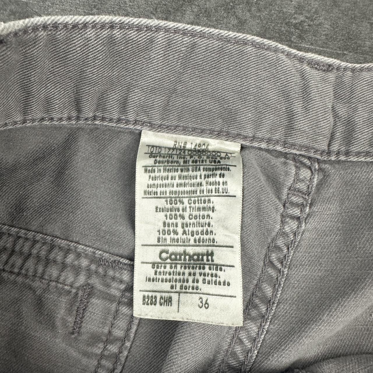 Carhartt 2000s dungaree workwear comfort fit cargo shorts