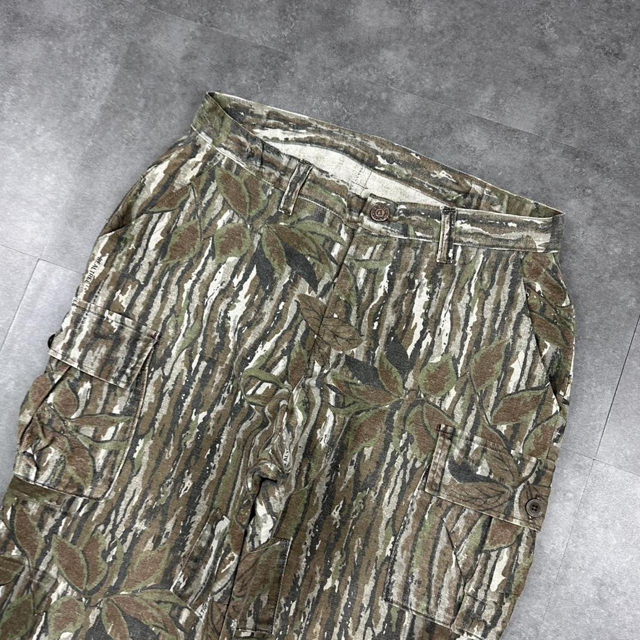 Realtree camo Mossy oak 2000s dungaree workwear cargo trousers