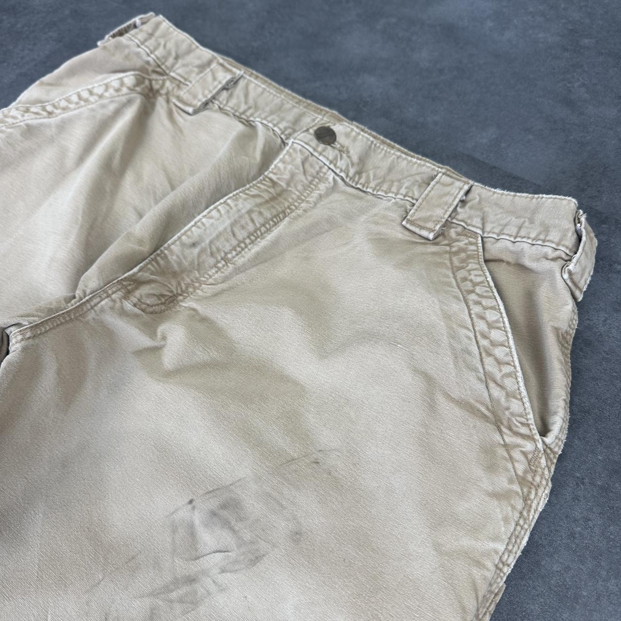 Carhartt 2000s dungaree workwear comfort fit cargo trousers