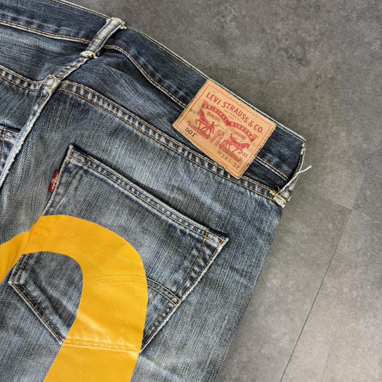 Levi’s x Evisu 2000s Reworked vintage Denim Jeans