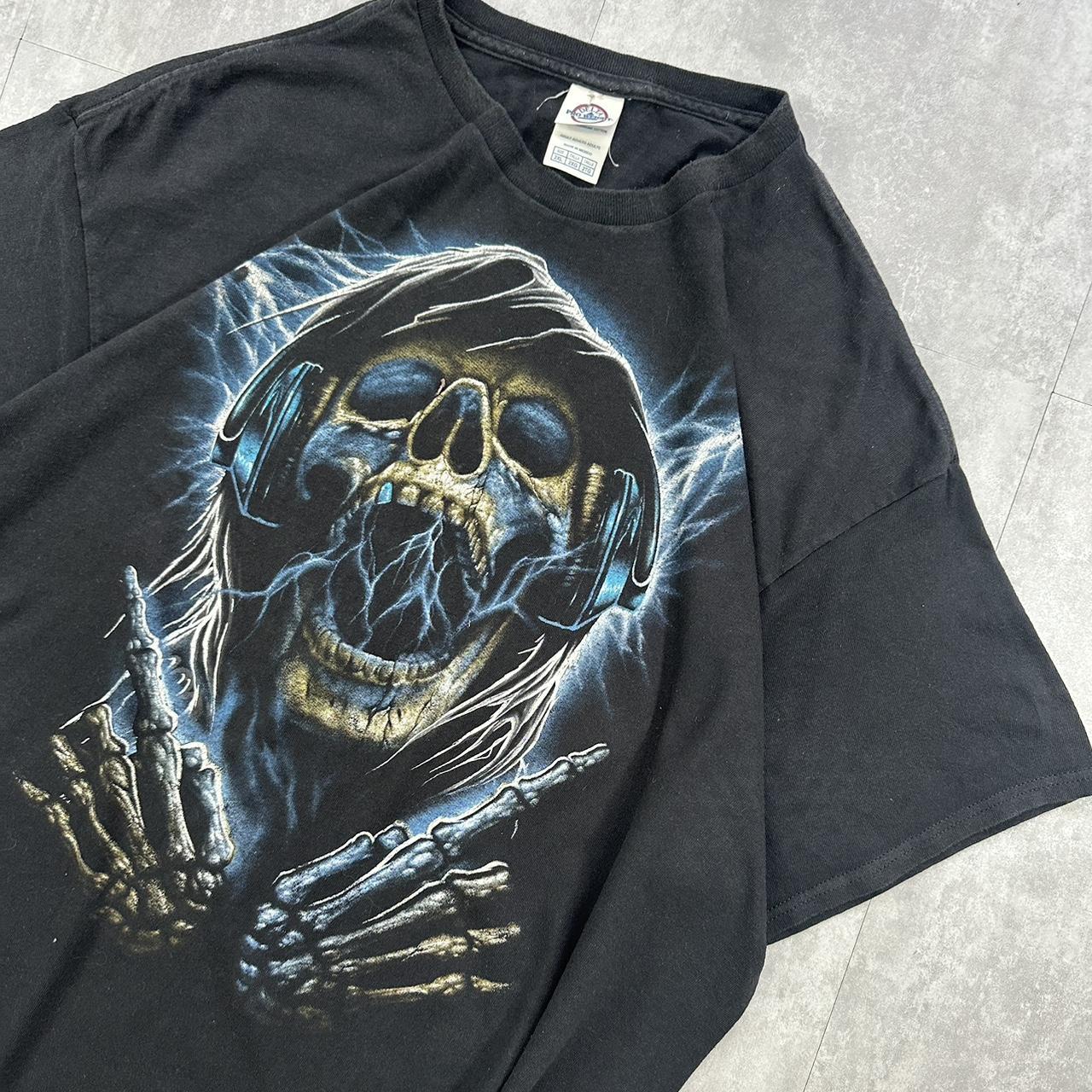 2000s Delta Pro Weight Skeleton shirt