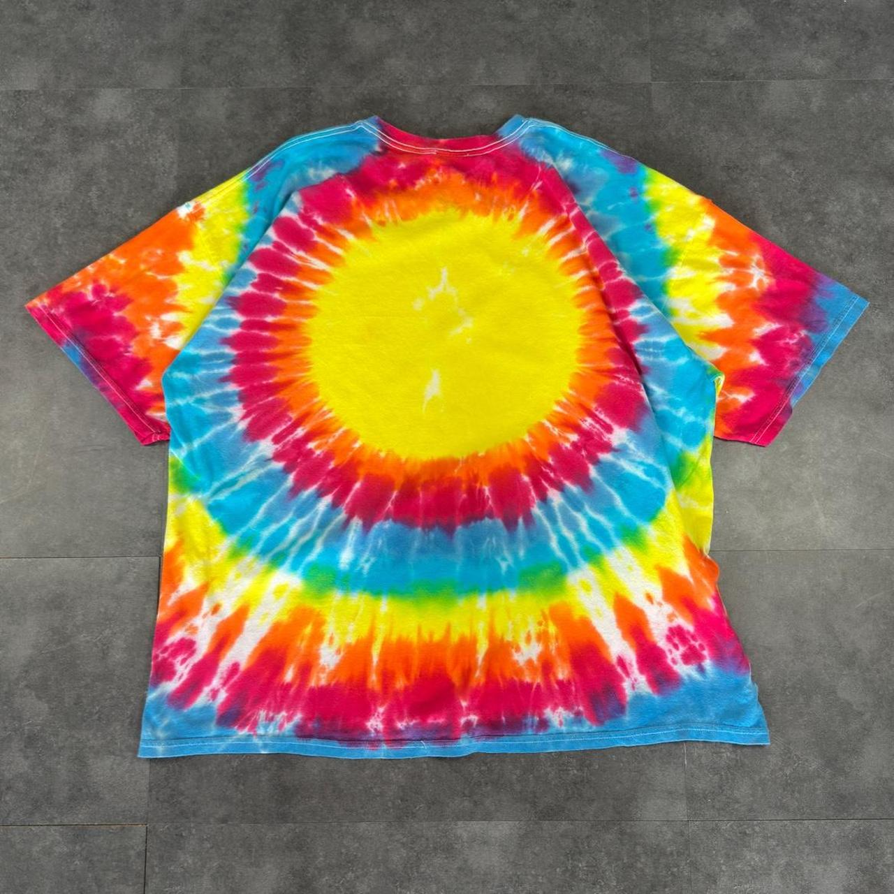 Boy Scouts of America T 2000s Y2K logo print Tie Dye design