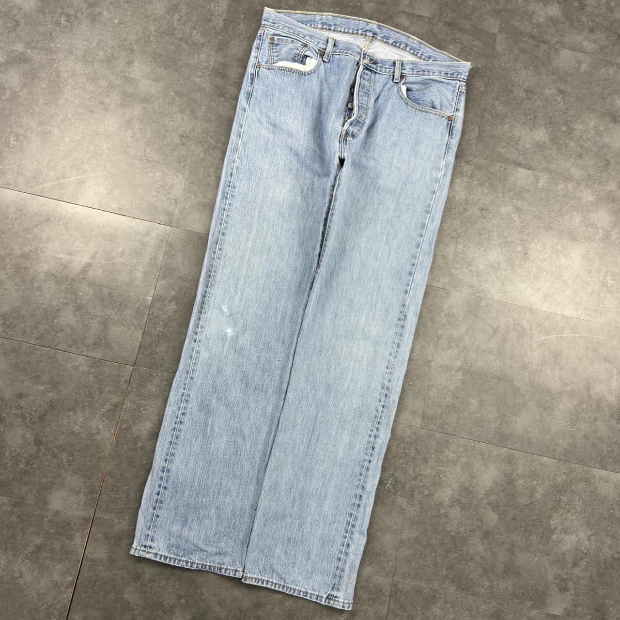 Levi’s 501 straight relaxed fit baggy jeans