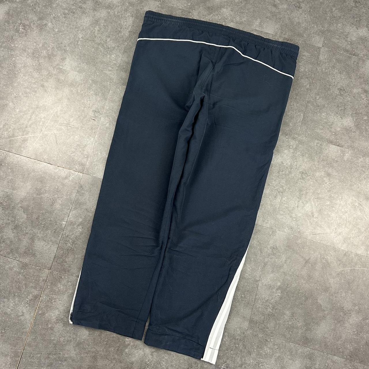 Adidas 2000s baggy vintage sportswear adjustable 2006 track pants