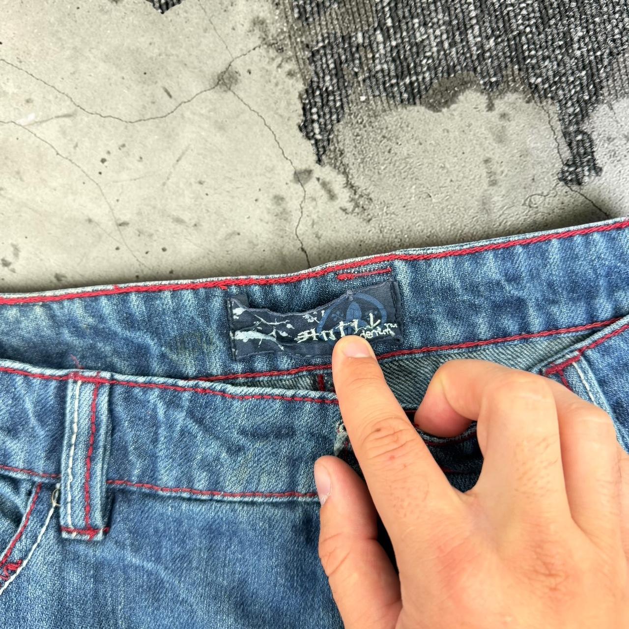 Vintage 2000s hip hop baggy relaxed denim jorts shorts