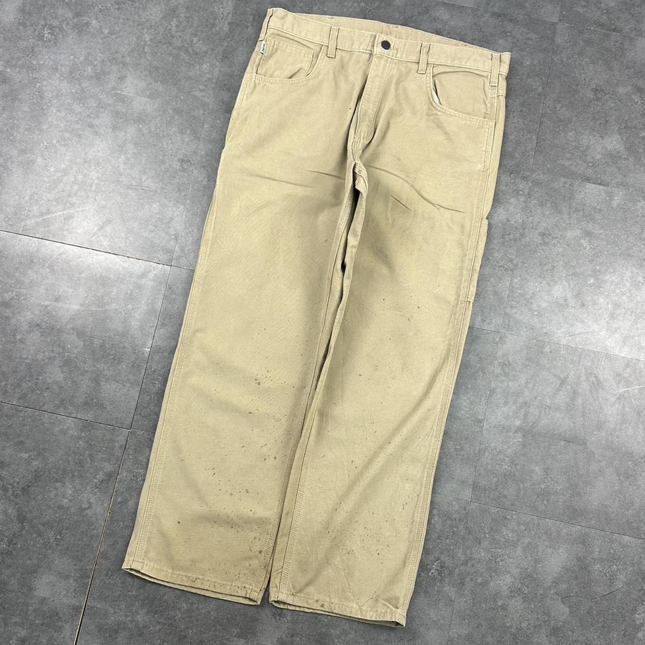 Carhartt 2000s dungaree workwear comfort fit cargo trousers