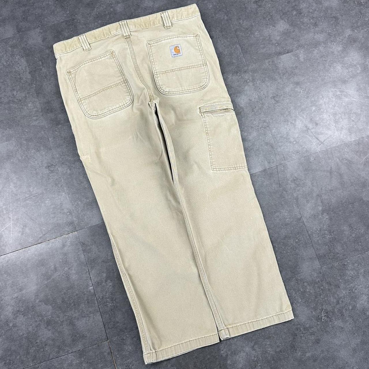 Carhartt 2000s dungaree workwear comfort fit cargo trousers