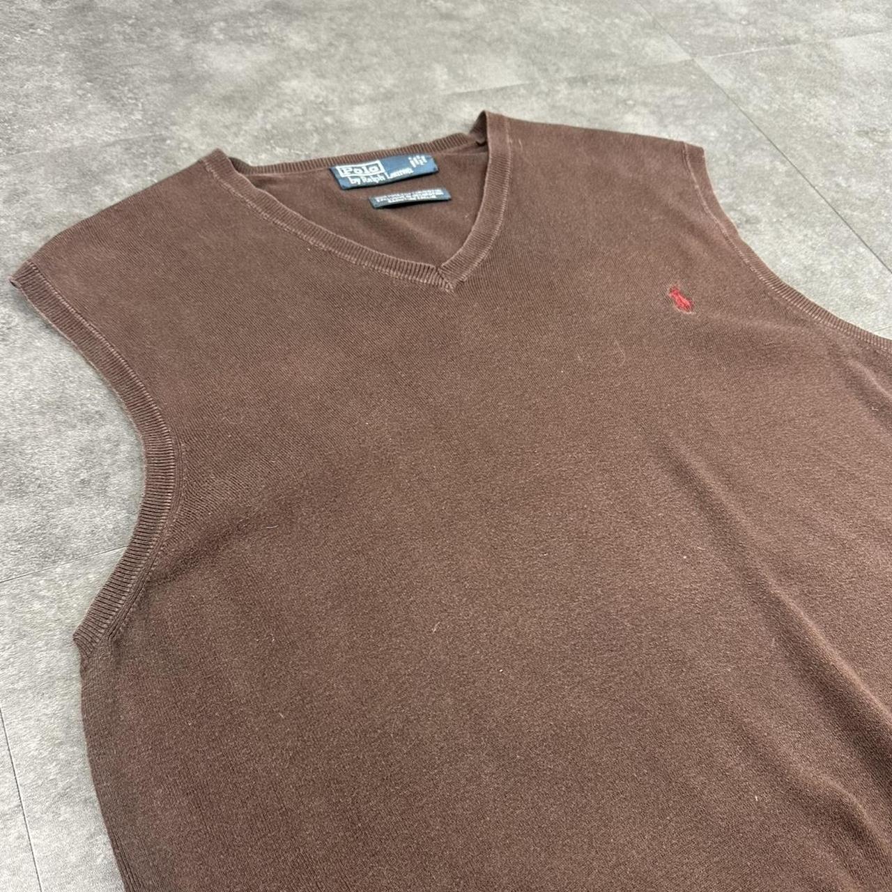 Polo Ralph Lauren 90s V Neck knit pullover knit Vest