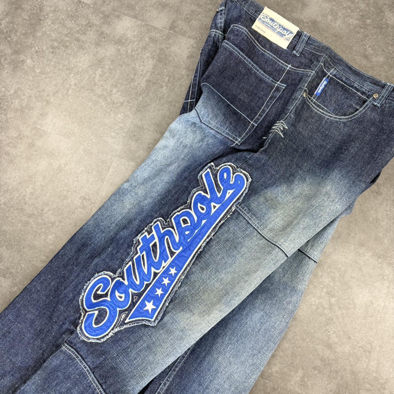 Southpole Grunge 2000s Vintage Japanese style Baggy HipHop Y2k Jeans