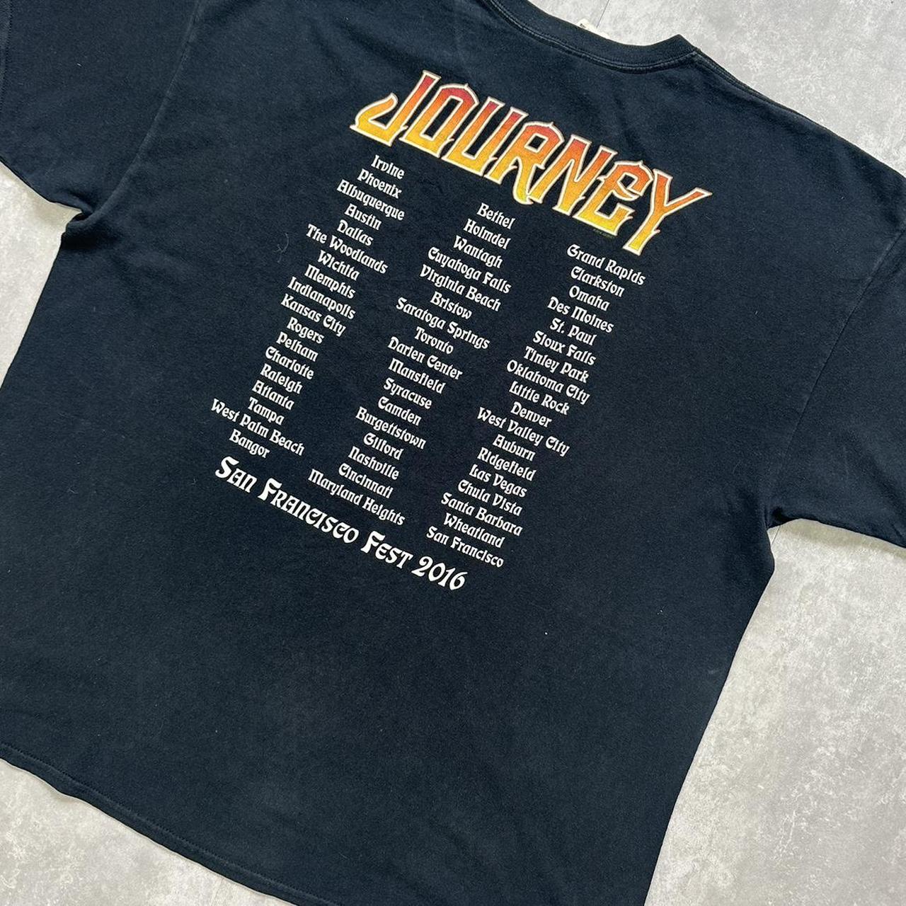 2000s Journey spellout T shirt