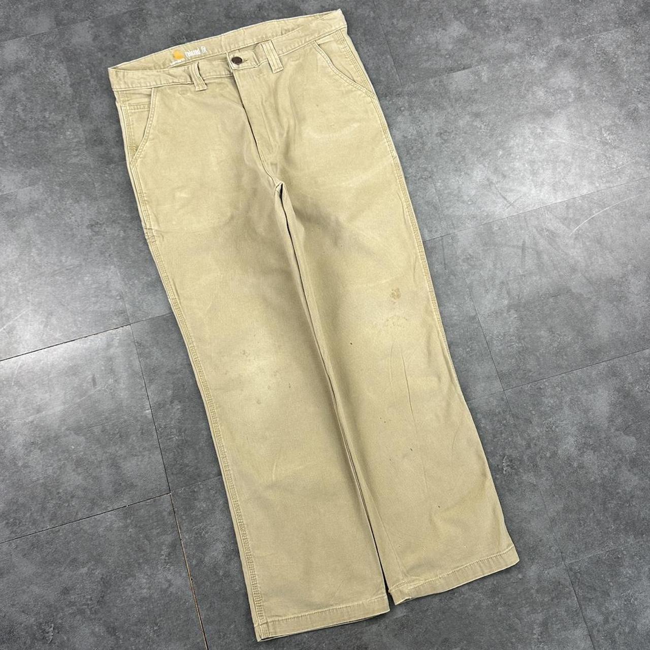 Carhartt 2000s dungaree workwear comfort fit cargo trousers